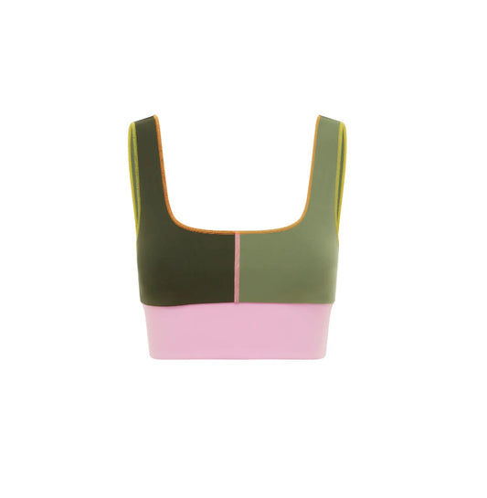It’s Now Cool Contour Crop in Imbibe - the tartan fox