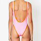 It’s Now Cool The Showtime Duo Onepiece in Pink Crimp - the tartan fox