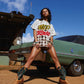 It’s Now Cool The Signature Tee in Wild Hearts - the tartan fox