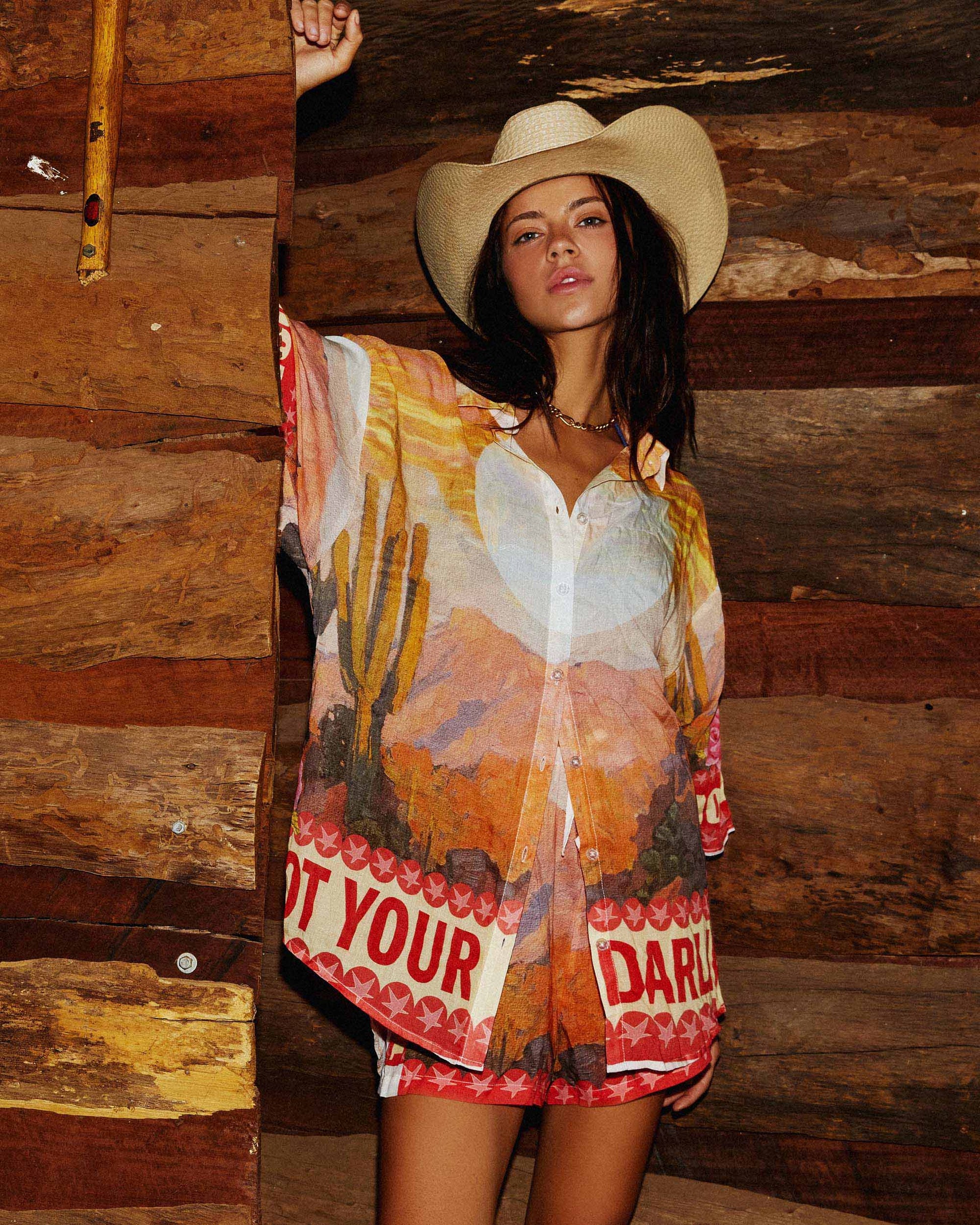 It’s Now Cool The Vacay Shirt in Darlin’ - the tartan fox