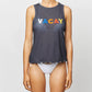 It’s Now Cool The Vacay Tank in Rancho - the tartan fox