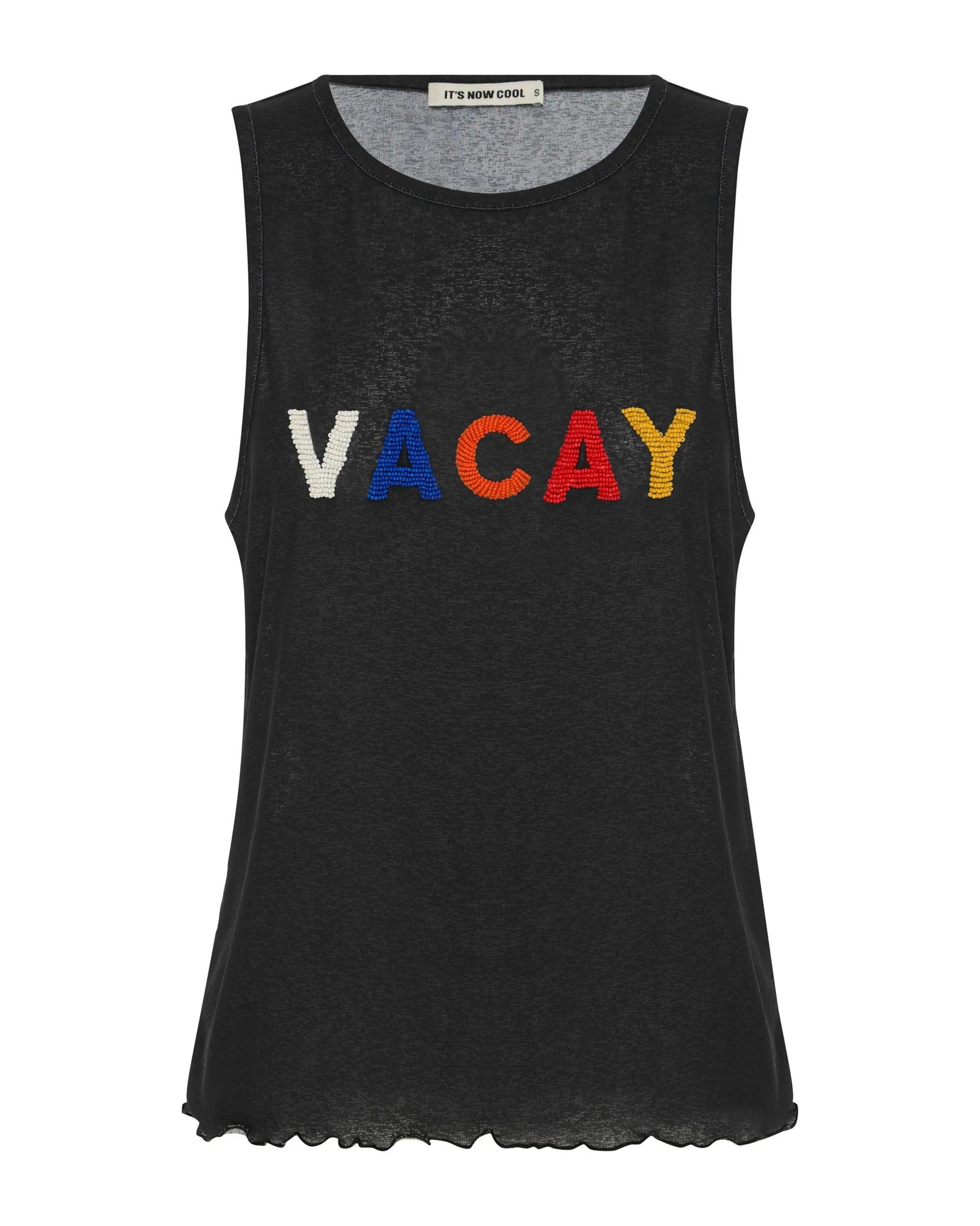 It’s Now Cool The Vacay Tank in Rancho - the tartan fox