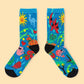 Julie White Rainbow Oz Socks - the tartan fox