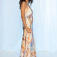 Kachel Grace Slip Maxi Dress in Amalfi