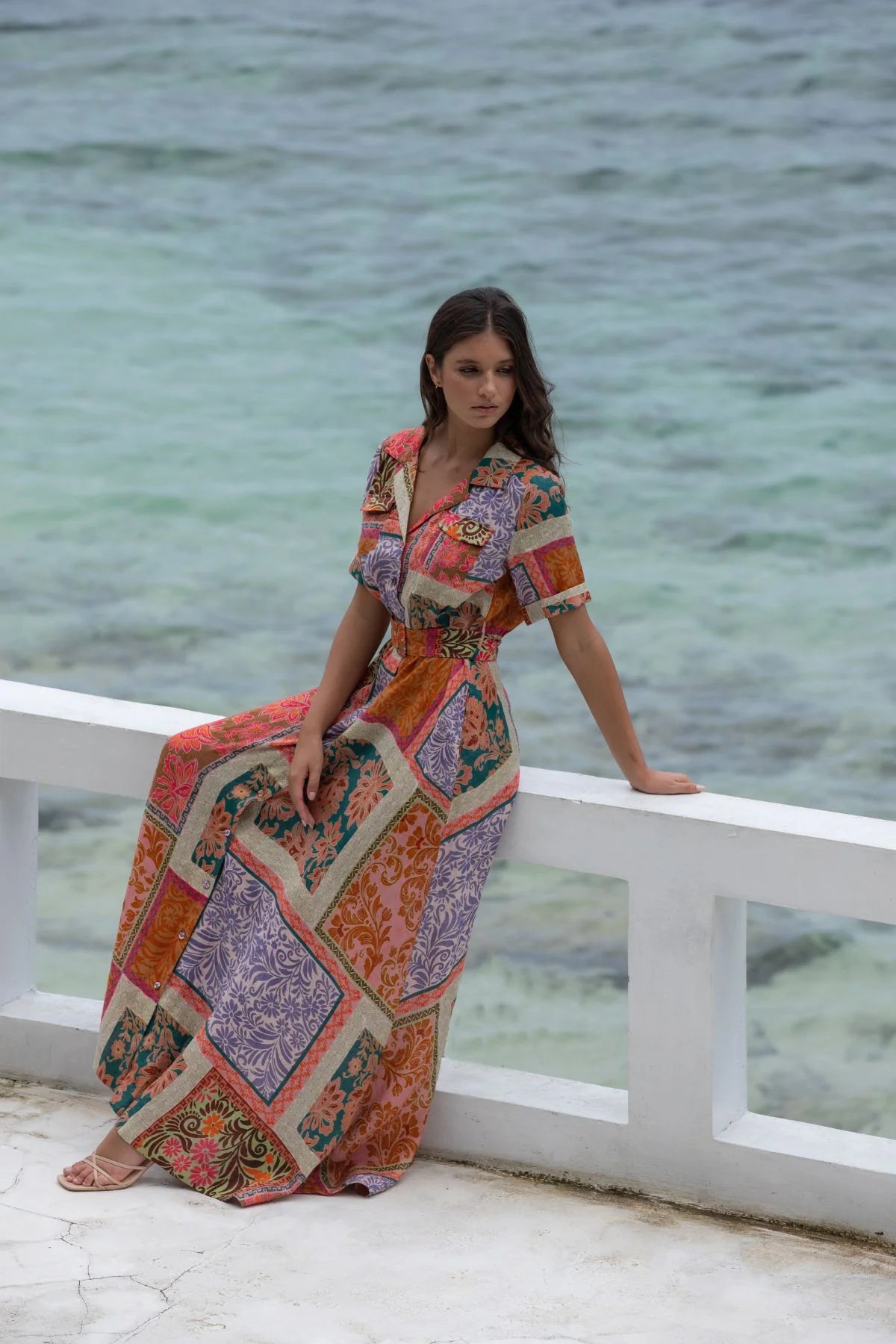 kachel maxi dress NWTs Anthropologie x Kachel 100% Silk Bernadette Paisley Maxi Dress Boho Small