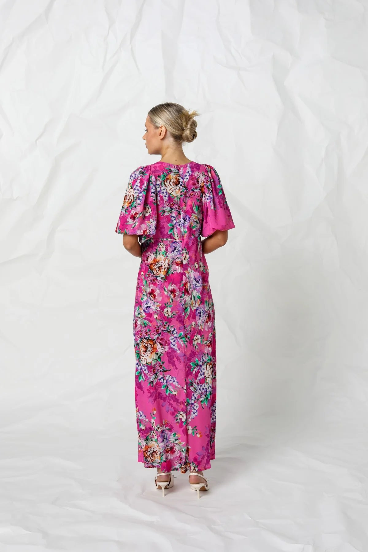 Kachel Rebecca Maxi Dress in Rose Romance - the tartan fox