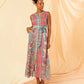 Kachel Skyler Maxi Dress in Kaleidoscope - the tartan fox