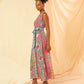 Kachel Skyler Maxi Dress in Kaleidoscope - the tartan fox