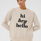 Kaffe Kaellen Sweatshirt in Feather Gray - the tartan fox