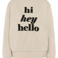 Kaffe Kaellen Sweatshirt in Feather Gray - the tartan fox