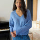 KAFFE KAfridana Pullover in Ebb and Flow Melange - the tartan fox