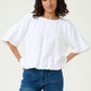 Kaffe KAgabby Blouse in Optical White - the tartan fox