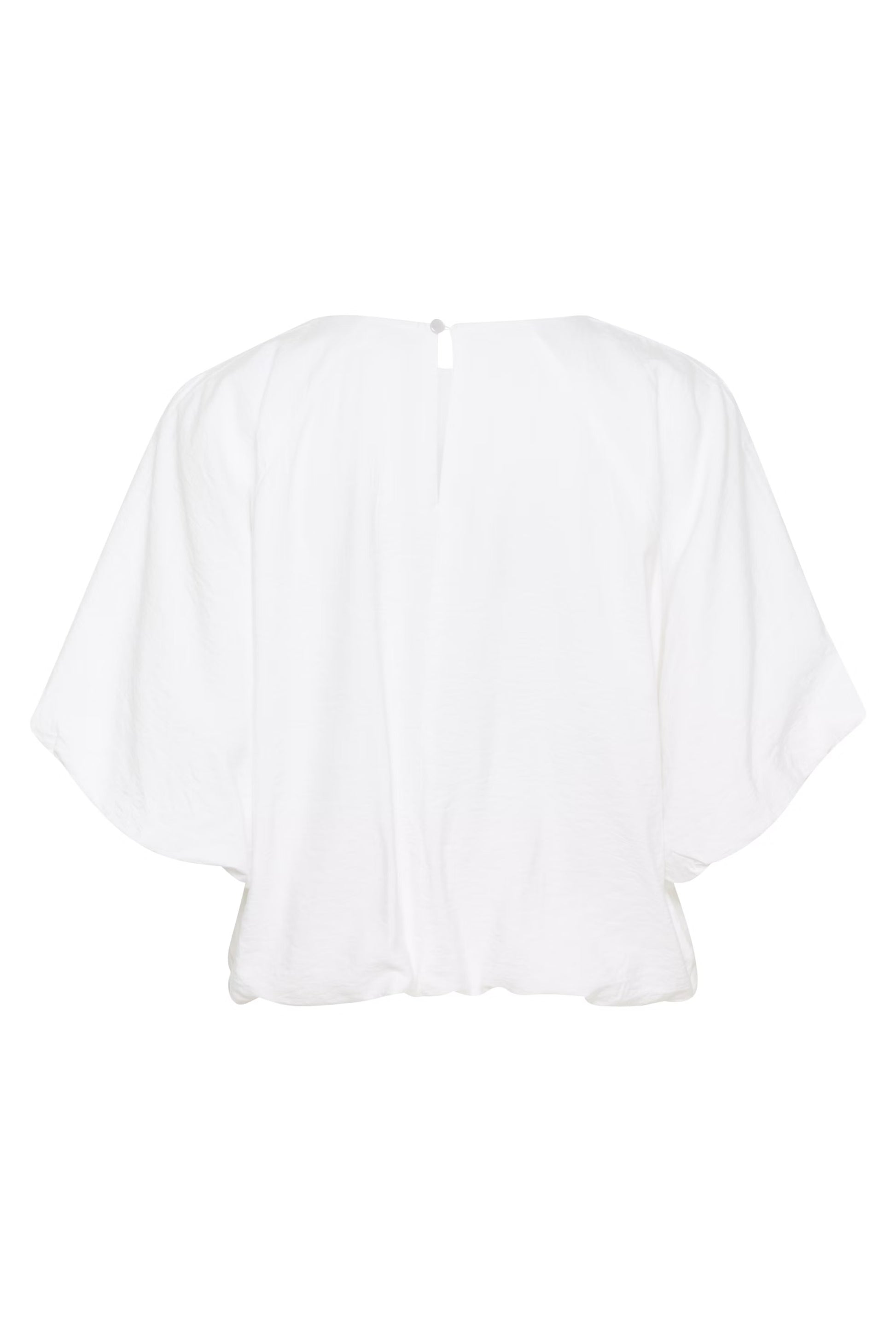 Kaffe KAgabby Blouse in Optical White - the tartan fox