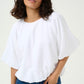 Kaffe KAgabby Blouse in Optical White - the tartan fox