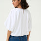 Kaffe KAgabby Blouse in Optical White - the tartan fox