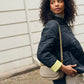 KAFFE Kalorena Quilted Jacket in Black Deep - the tartan fox
