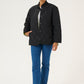 KAFFE Kalorena Quilted Jacket in Black Deep - the tartan fox