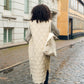 KAFFE KAlorena Quilted Waistcoat in Feather Grey - the tartan fox