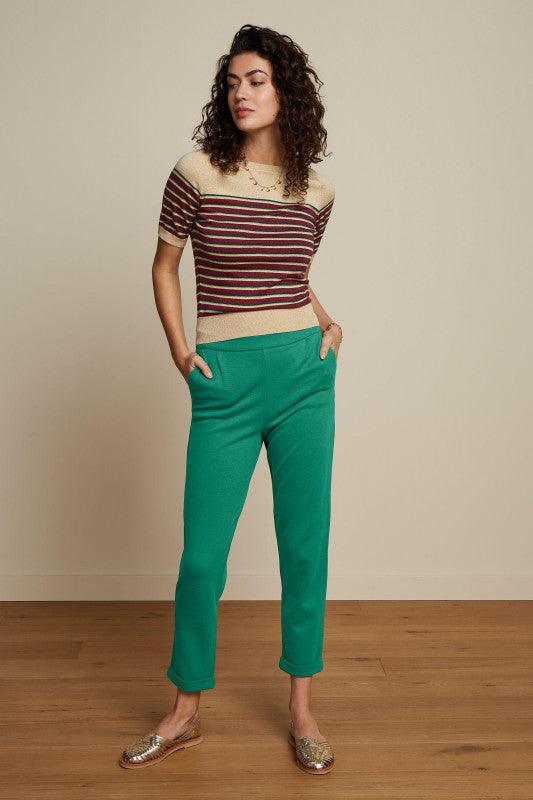 King Louie Bella Top in Ruiz Stripe - the tartan fox