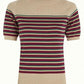 King Louie Bella Top in Ruiz Stripe - the tartan fox