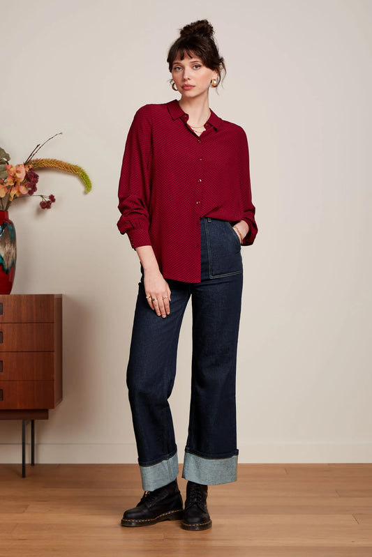 King Louie Debra Pants in Walker Denim - the tartan fox