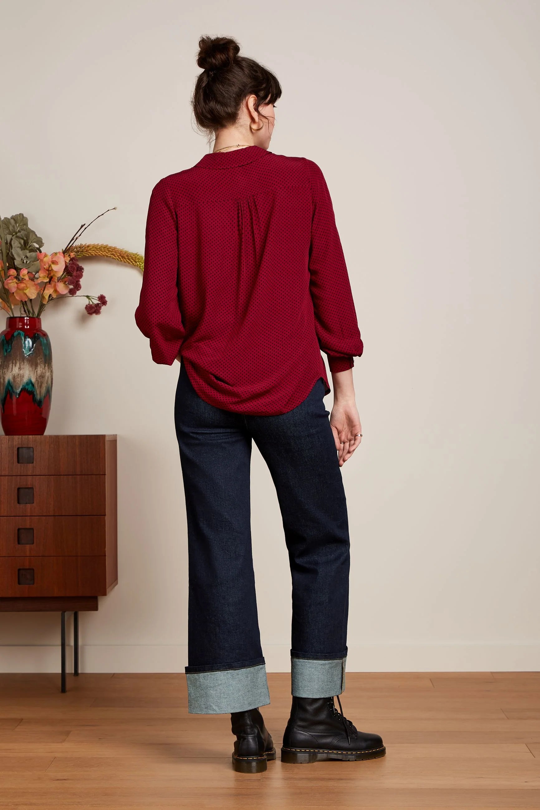 King Louie Debra Pants in Walker Denim - the tartan fox