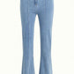 King Louie Ella Pintuck Pants Strata Denim in Heaven Blue - the tartan fox