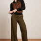 King Louie Federica Pants in Ruby Jacquard - the tartan fox