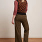 King Louie Federica Pants in Ruby Jacquard - the tartan fox