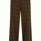 King Louie Federica Pants in Ruby Jacquard - the tartan fox