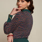 King Louie Jada Sweater in Lava Pine Green - the tartan fox