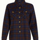 King Louie Janice Jacket Pandora Check in Blue - the tartan fox