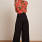 King Louie Pia Pants Broadway in Black - the tartan fox
