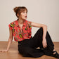 King Louie Pia Pants Broadway in Black - the tartan fox