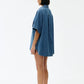 Kinney Bella Shirt Denim - the tartan fox