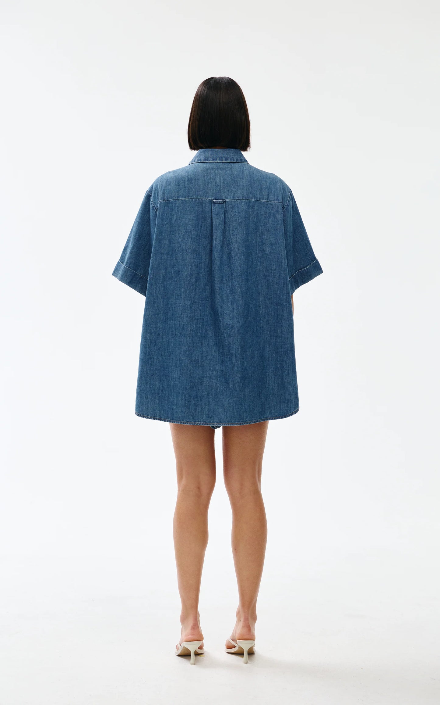Kinney Bella Shirt Denim - the tartan fox
