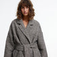 Kinney Chloe Coat in Pepper - the tartan fox