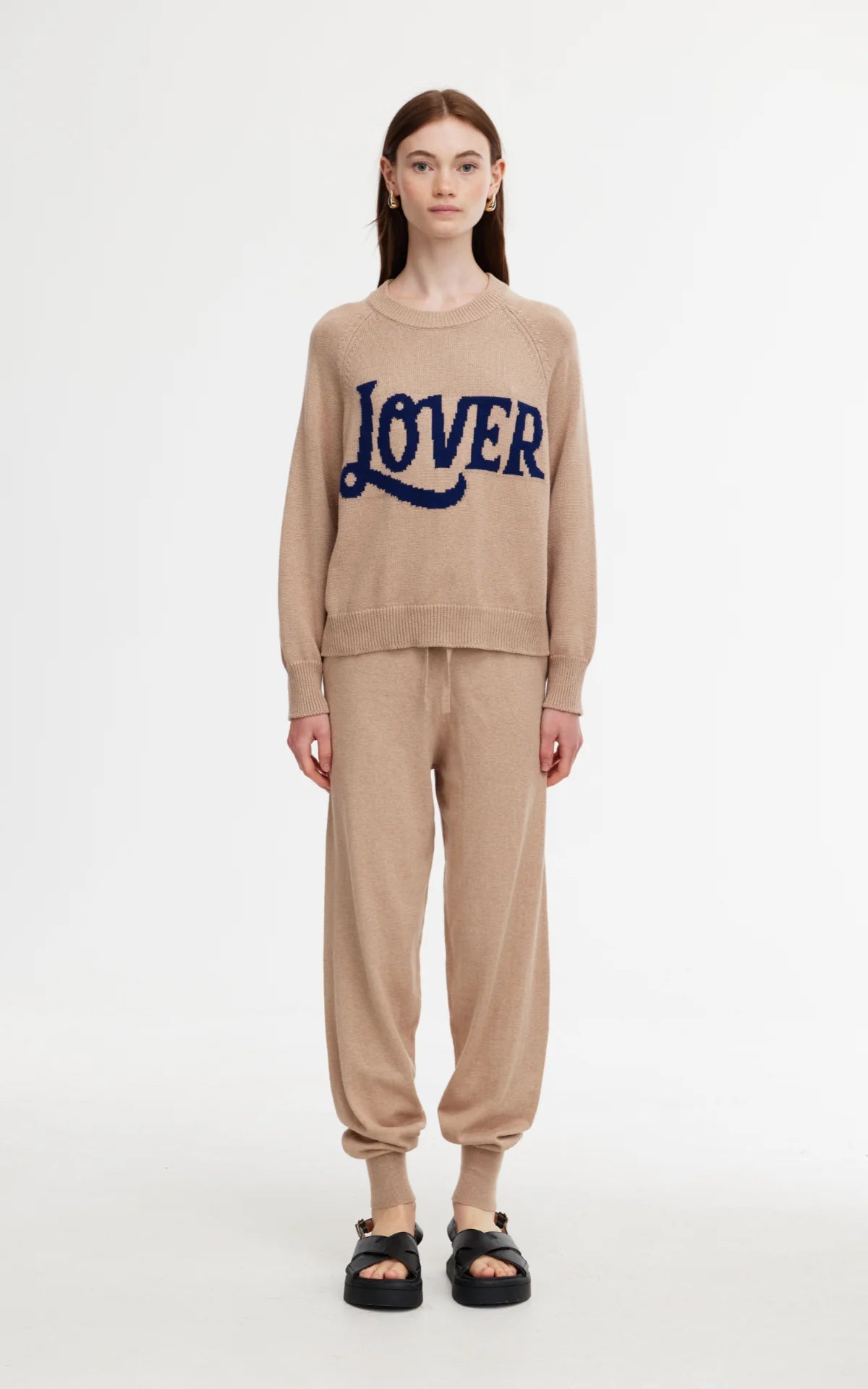 Kinney Lover Jumper in Stone - the tartan fox