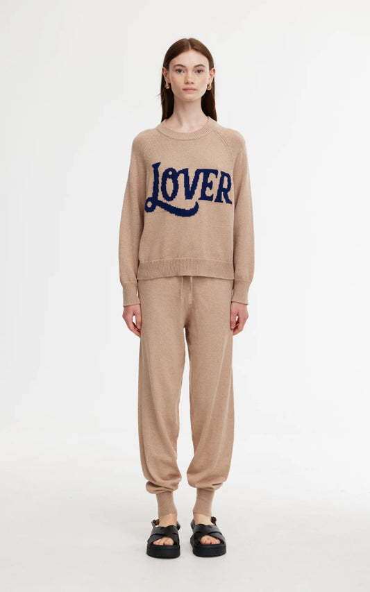 Kinney Lover Jumper in Stone - the tartan fox