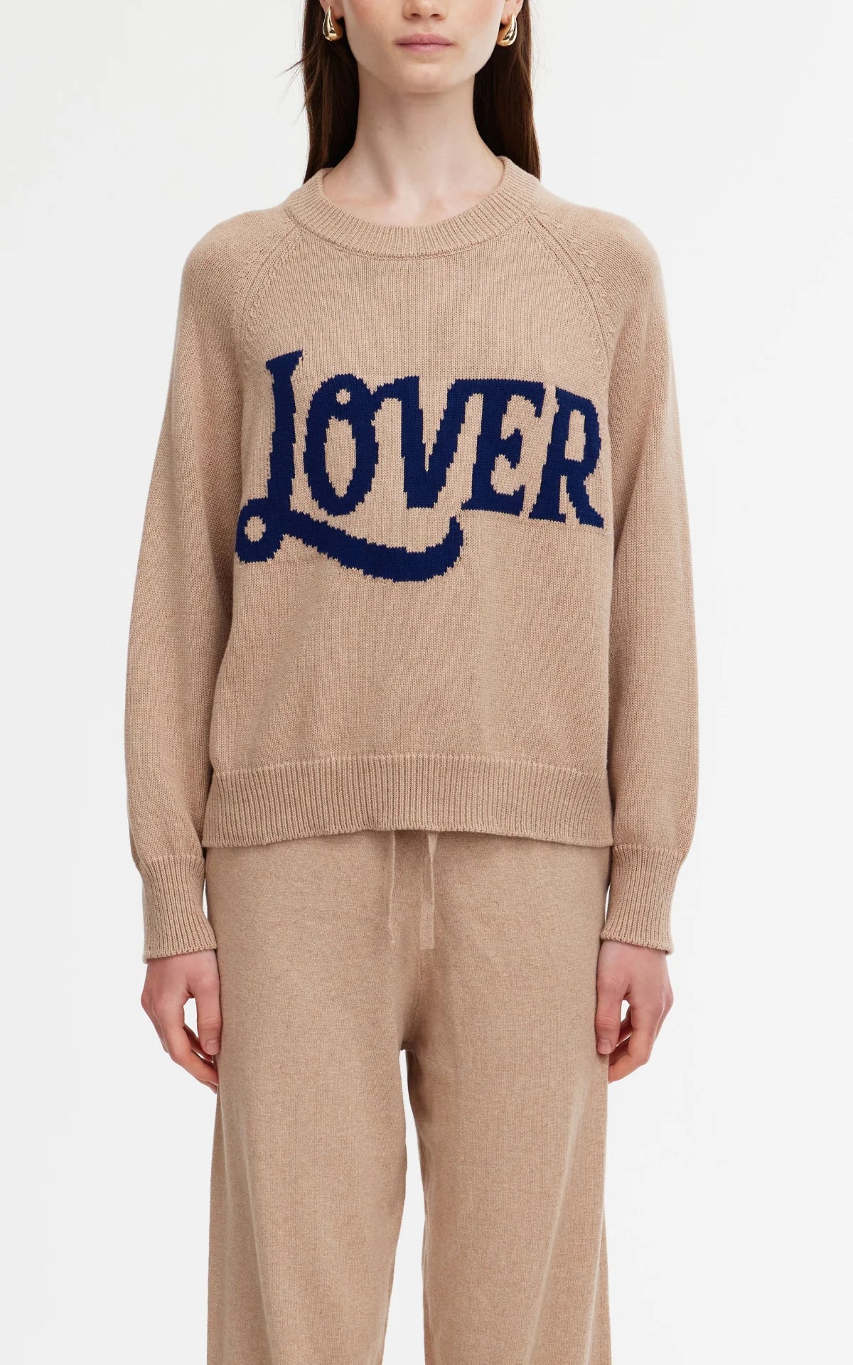 Kinney Lover Jumper in Stone - the tartan fox