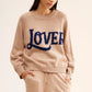 Kinney Lover Jumper in Stone - the tartan fox