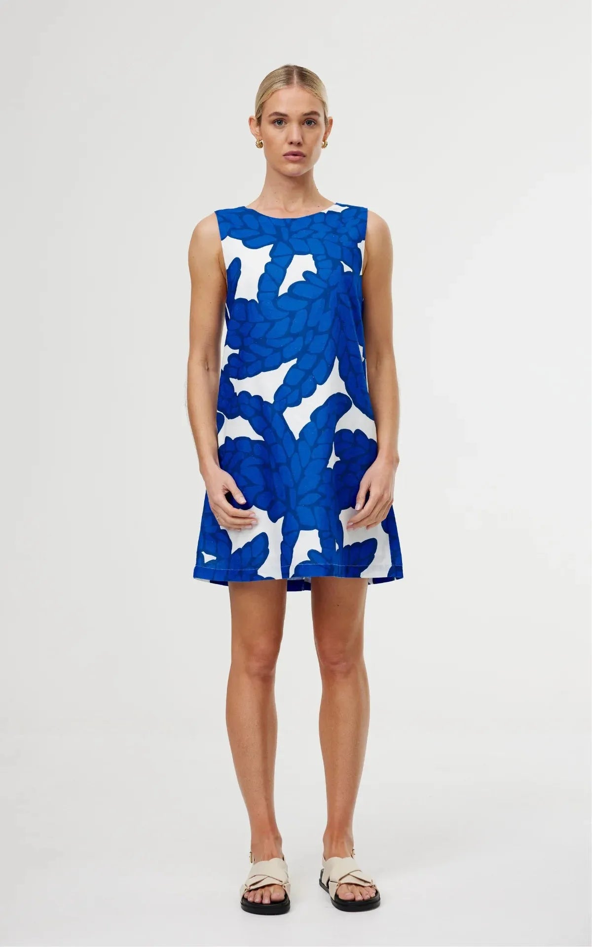 Kinney Luca Dress in Cove - the tartan fox