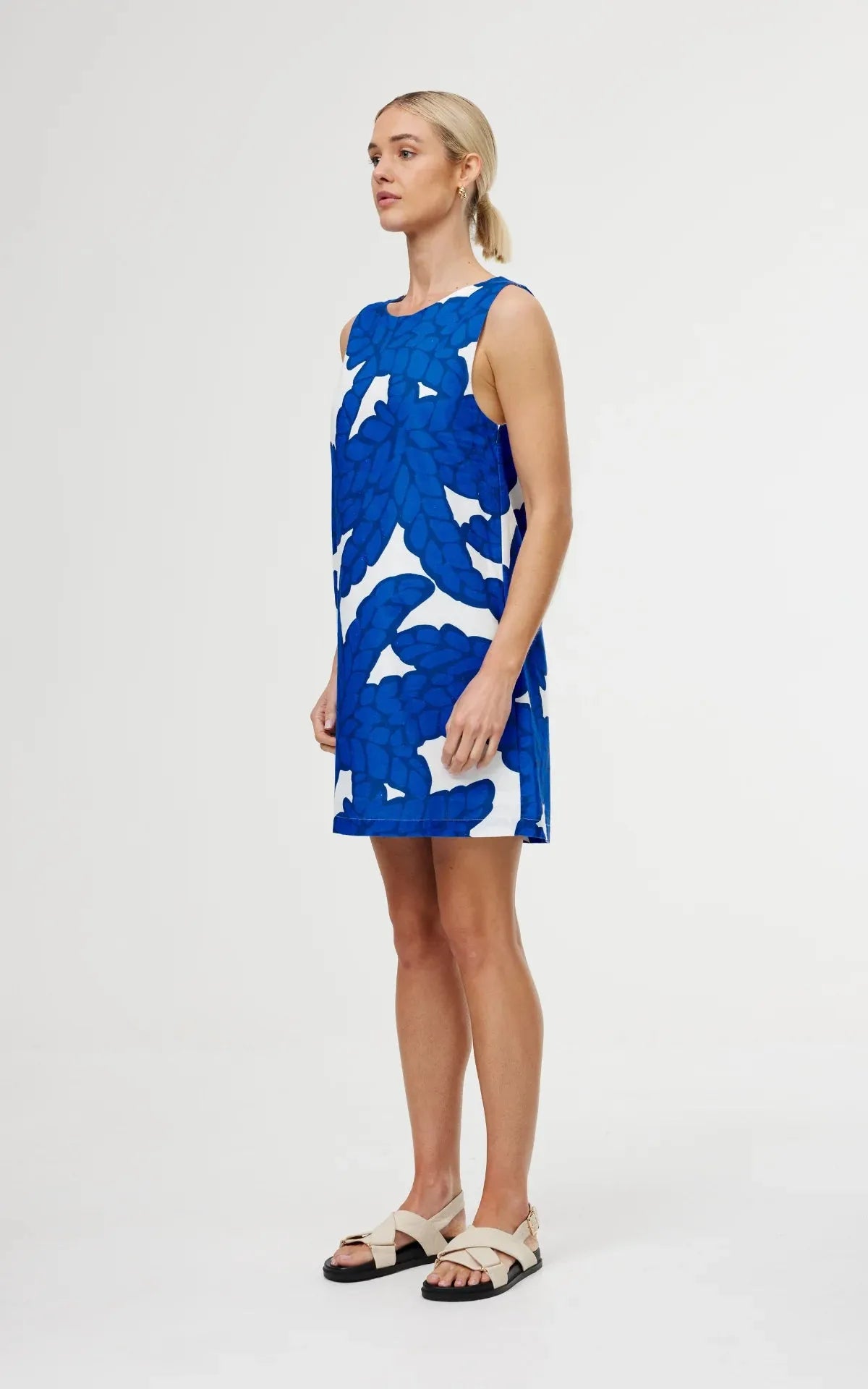 Kinney Luca Dress in Cove - the tartan fox