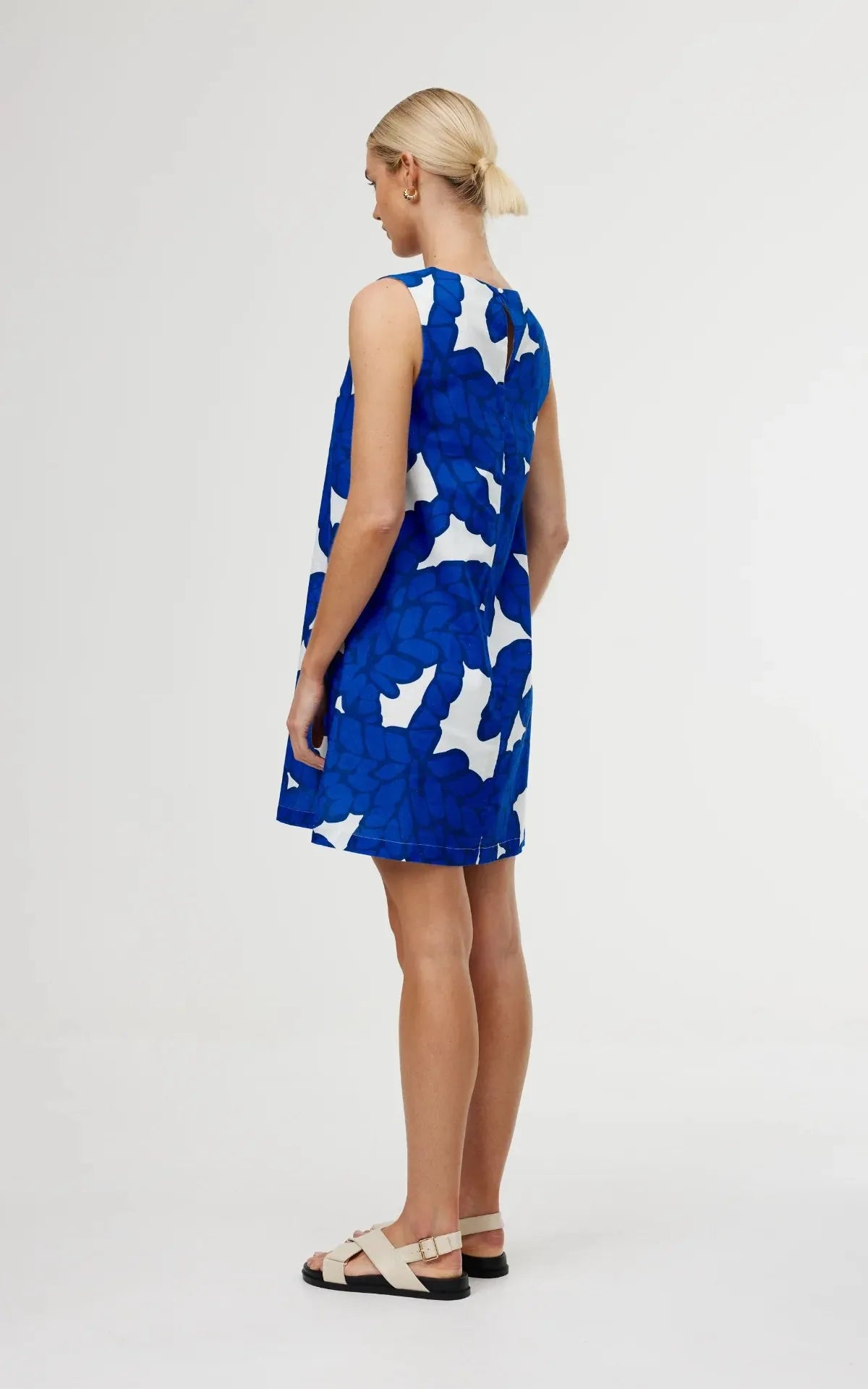 Kinney Luca Dress in Cove - the tartan fox