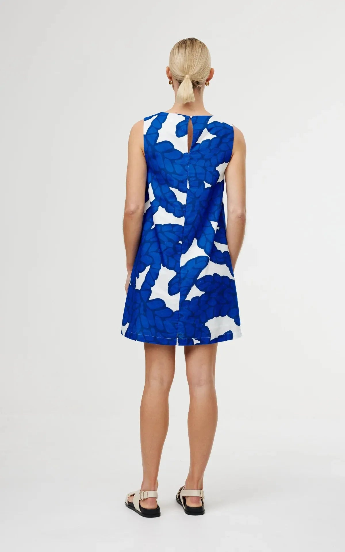 Kinney Luca Dress in Cove - the tartan fox