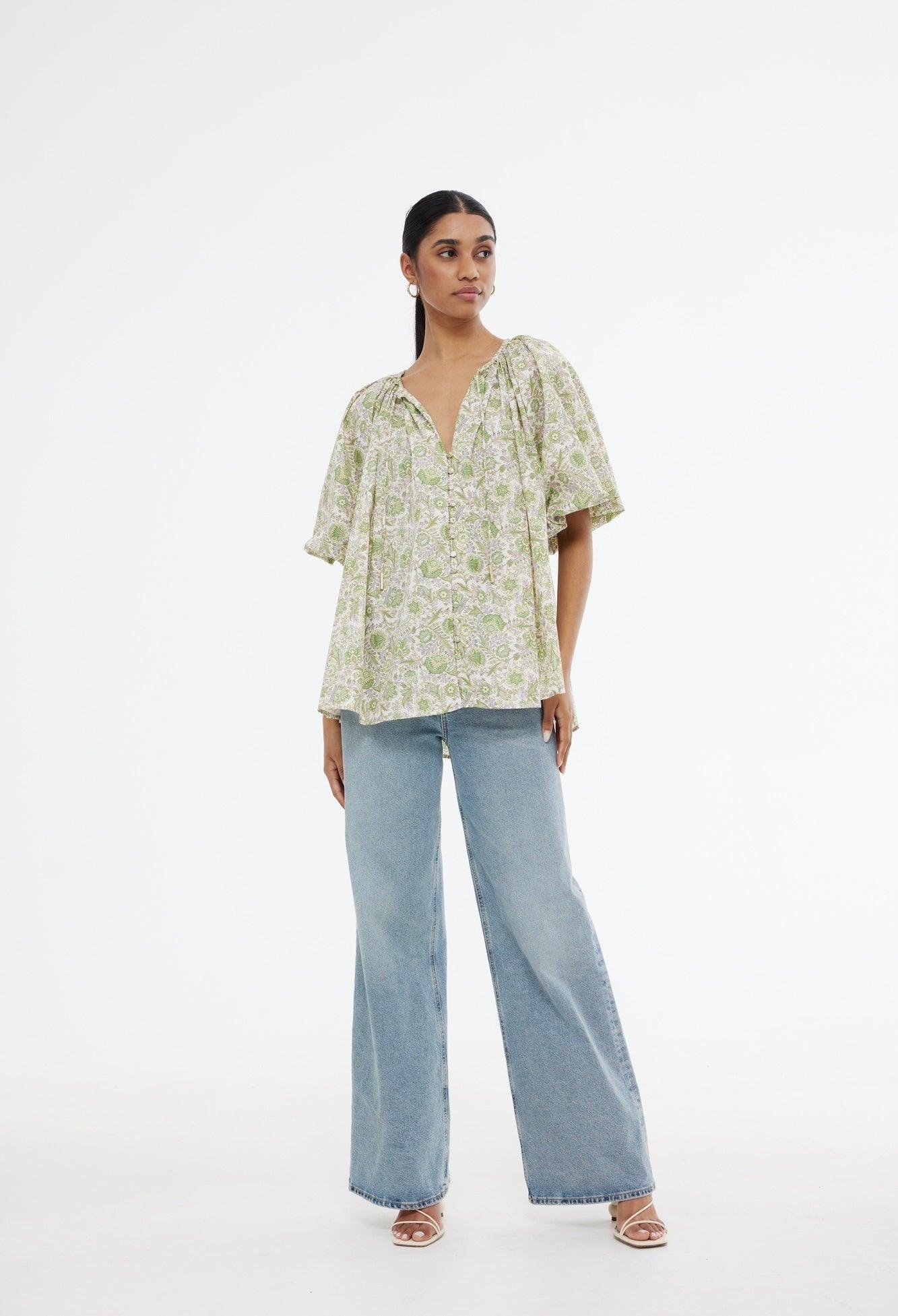 Kinney Miami Top in Flora Bloom - the tartan fox