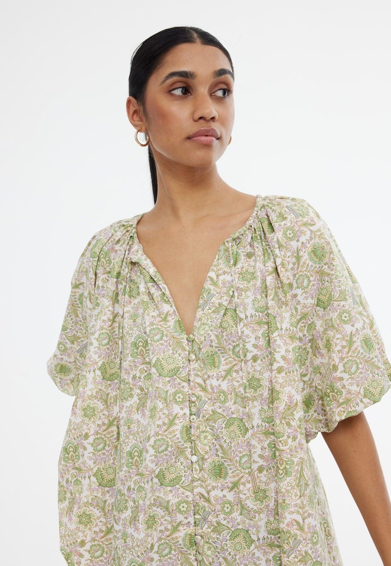 Kinney Miami Top in Flora Bloom - the tartan fox