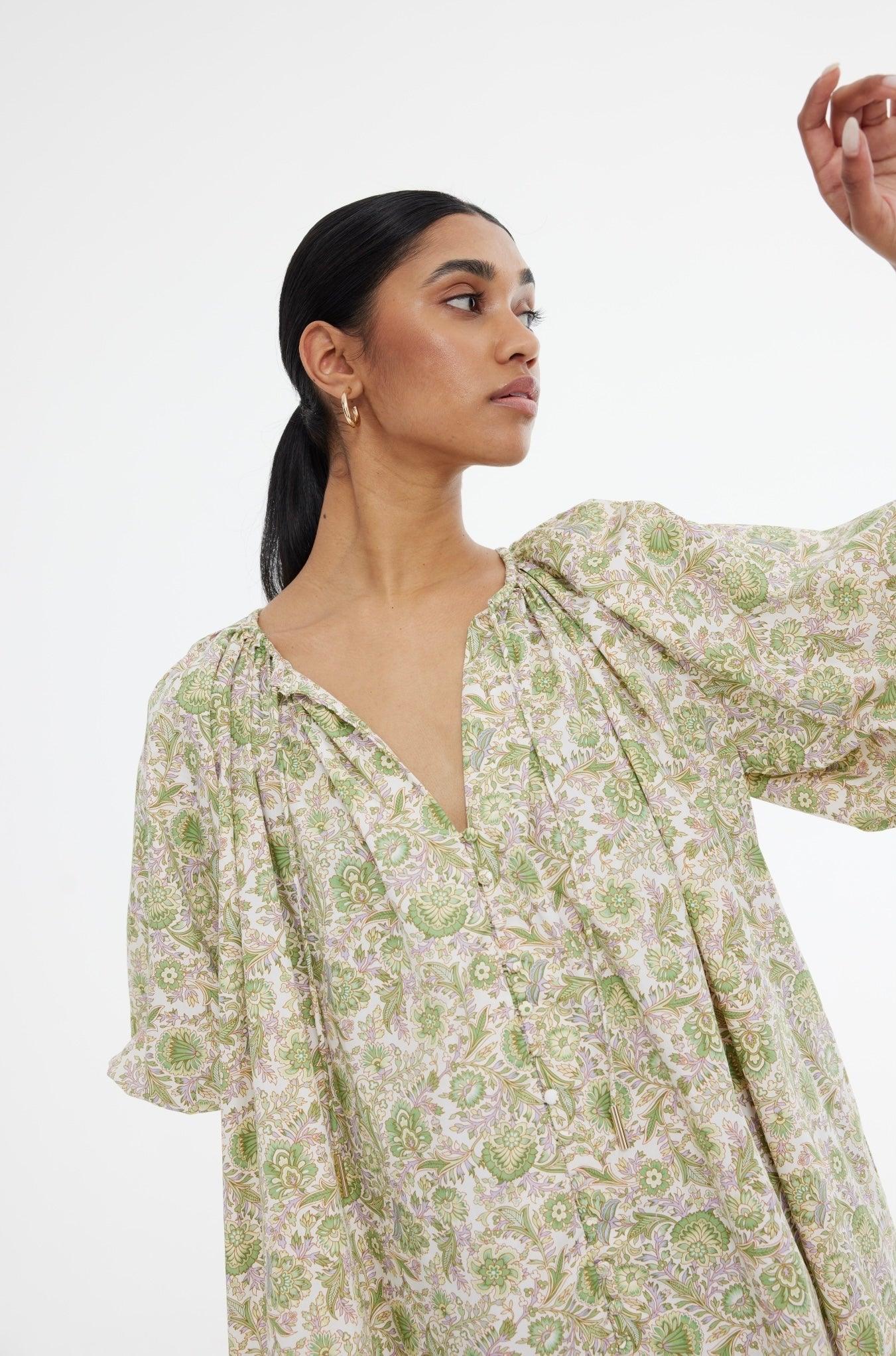 Kinney Miami Top in Flora Bloom - the tartan fox