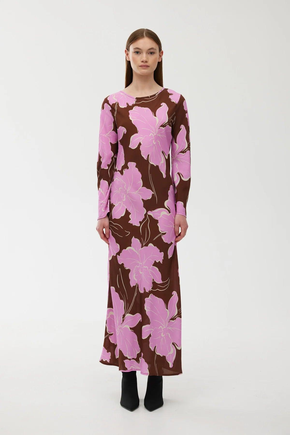 Kinney Nadia Dress in Magnolia Bloom - the tartan fox