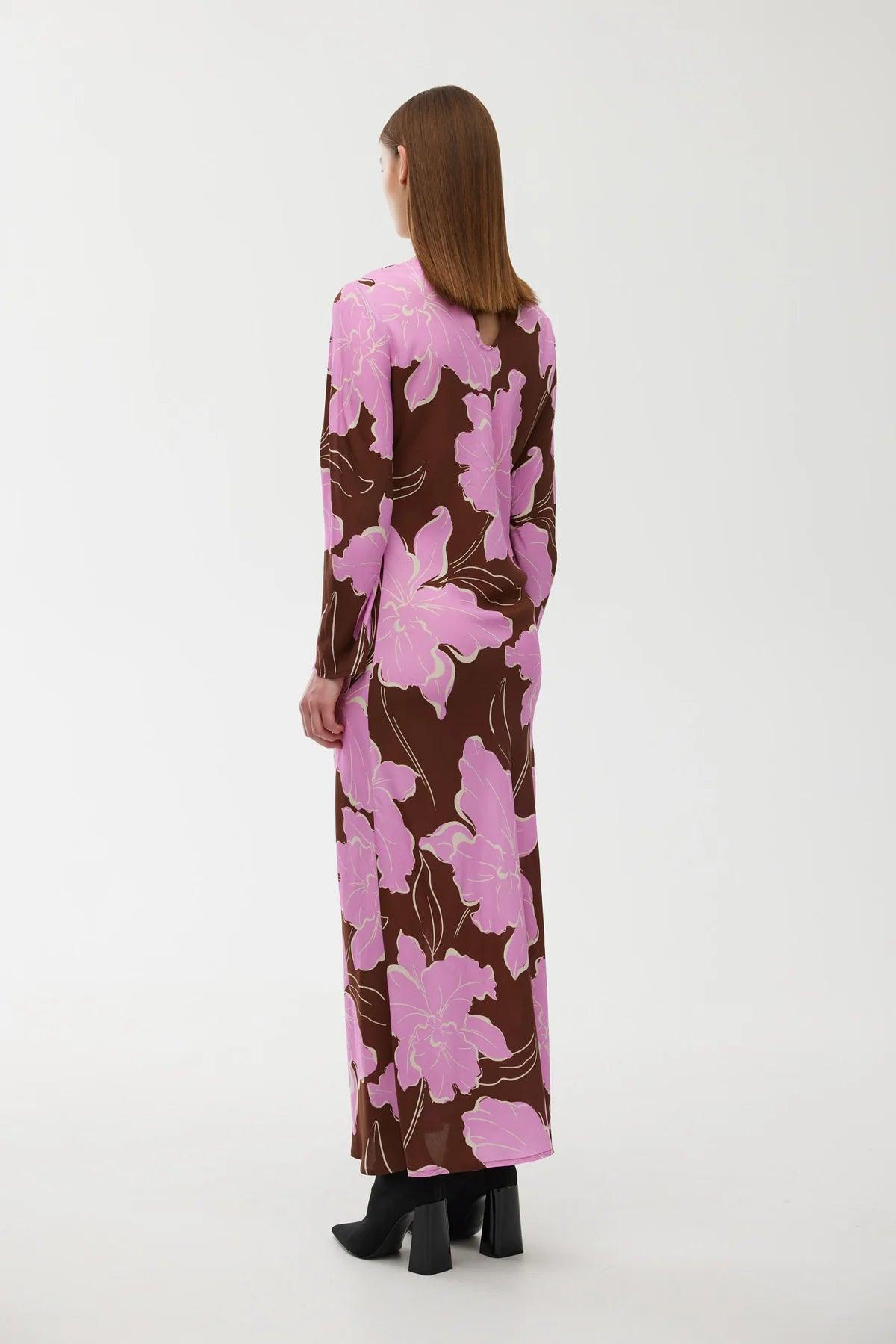 Kinney Nadia Dress in Magnolia Bloom - the tartan fox